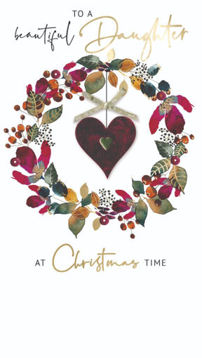 Picture of BEAUTIFUL DAUGHTER CHRISTMAS CARD